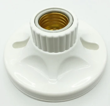 

Retail fireproof e27 lamp bases for led light bulb 250v 10a