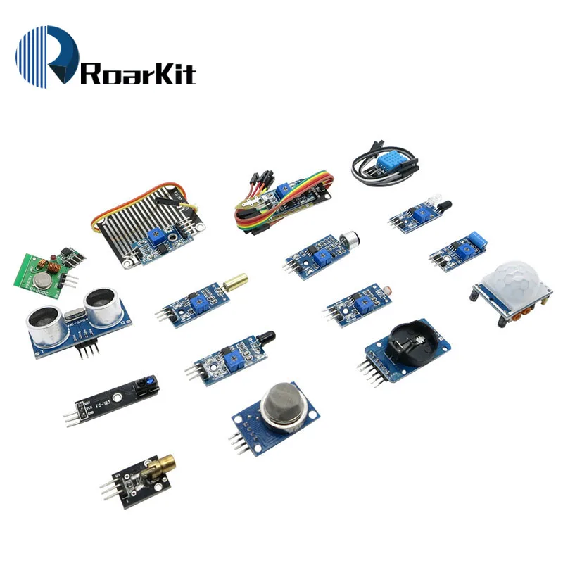 Набор датчиков для arduino Raspberry pi 2 3 16 шт./лот|raspberry 2|pi 2raspberry |
