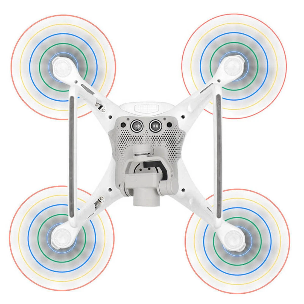 2 шт. 1 пара светодиодный фонарик пропеллер usb зарядка для DJI Phantom 4 Pro камера аксессуары для Дронов ночной Летающий веселье