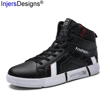 

New Arrival Skateboarding Shoes Lovers High Shoes Fashion Breathable Comfortable Hard-Wearing Casual Sneakers Couple Size 35-44