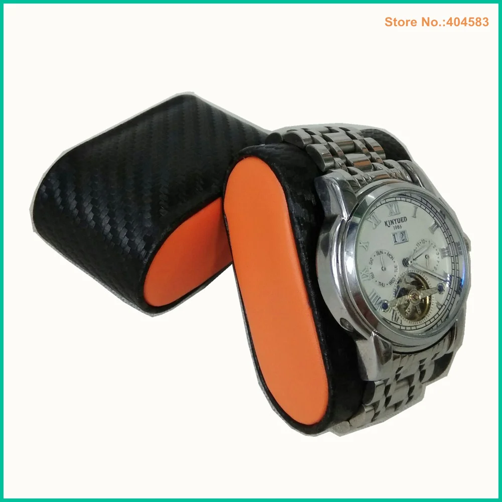 10 Pieces Free Shipping New Design Pu Leather Watch Display