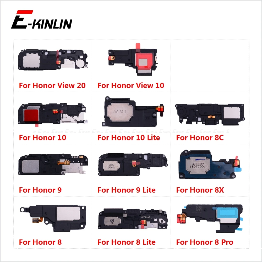 

New Loudspeaker For HuaWei Honor View 20 10 9 8X 8C 8 Lite Pro Loud Speaker Buzzer Ringer Flex Replacement Parts
