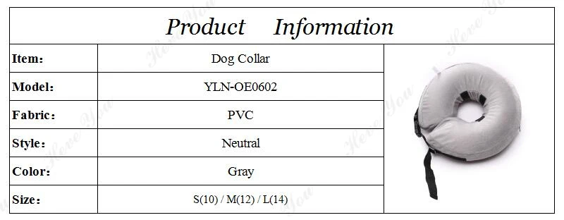 Heve вы собака мягкая восстановления ошейник для домашних животных защитный ошейник для собаки надувной воротник шеи заживление ран PreventPuppy