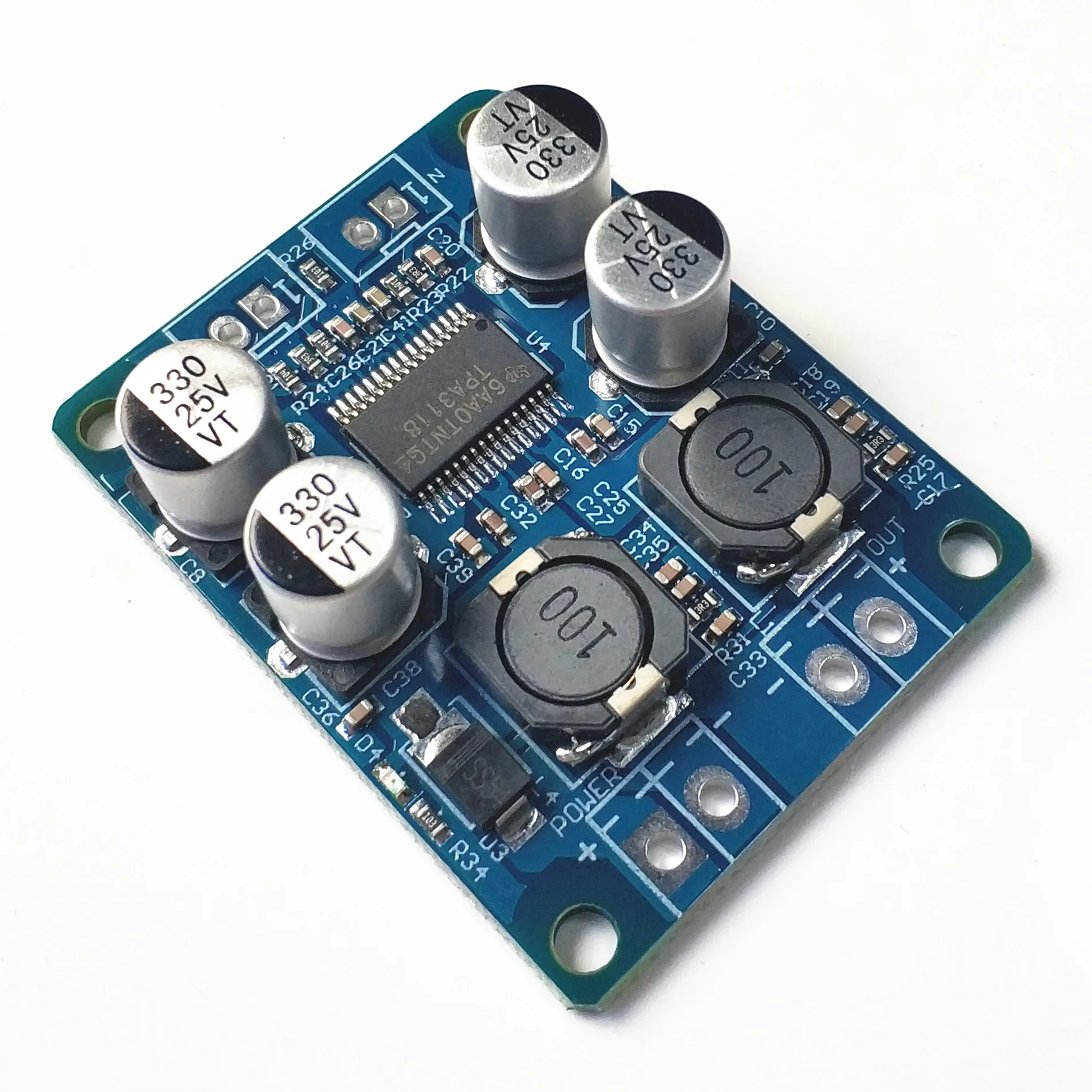 

DC 12V-24V TPA3118 60W Mono Digital Audio Power Amplifier Board Amp Module