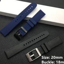 Мягкий резиновый силиконовый ремешок для часов 20 мм черный ремешок для часов с птицами браслет для navitimer/Мстителей/Breitling Ремешок Инструменты синие булавки пряжки