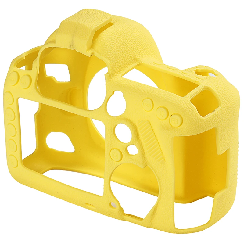 Soft Silicone Rubber Camera Protective Body Case Skin For Canon 5D4 5D Mark IV DSLR Camera Bag protector cover Drone Bags