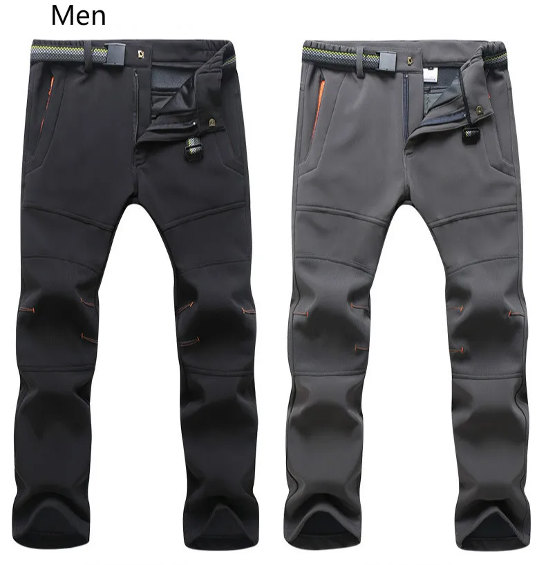 Invierno, senderismo pantalón de los hombres y de las mujeres Soft-shell Stormtrousers cálido a prueba de viento a prueba de asalto Trekking Camping montaña Pantalones Invierno, senderismo pantalón de los hombres y de las mujeres Soft-shell Stormtrousers cálido a prueba de viento a prueba de asalto Trekking Camping montaña Pantalones