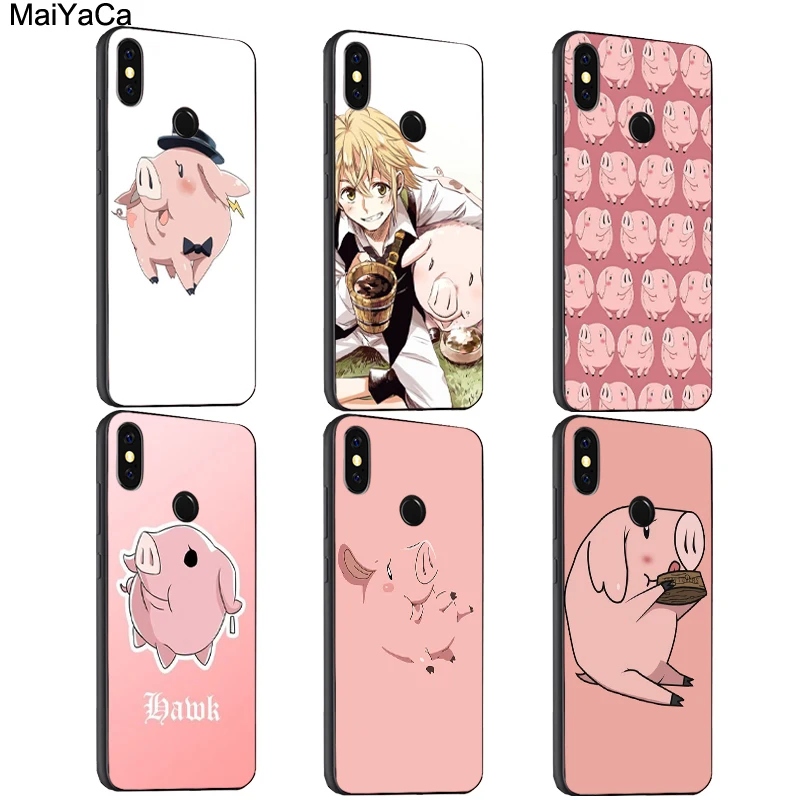

MaiYaCa Hawk Seven Deadly Sins Nanatsu no Taizai Case For Xiaomi Redmi S2 6 6A 6pro 4X Note 5 Pro 5A 7 Mi 8 9 6X A2 Max 2 3 F1