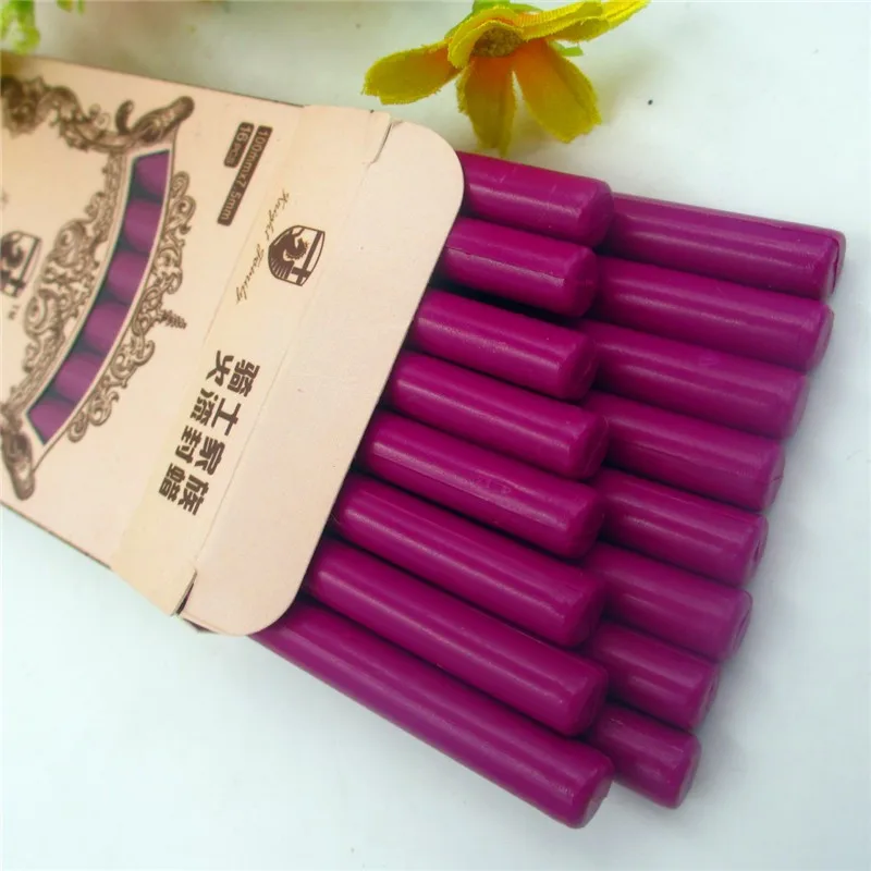 16pcs High Quality Mini Sealing Wax Stick Retro Seal Stamp Vintage Wax Stick Sellado Sax palillo sello de la cera high quality