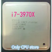 Процессор i7-3970X i7 3970X, 3,5 ГГц, 2011 pin, шесть ядер, 32 нм, 150 Вт