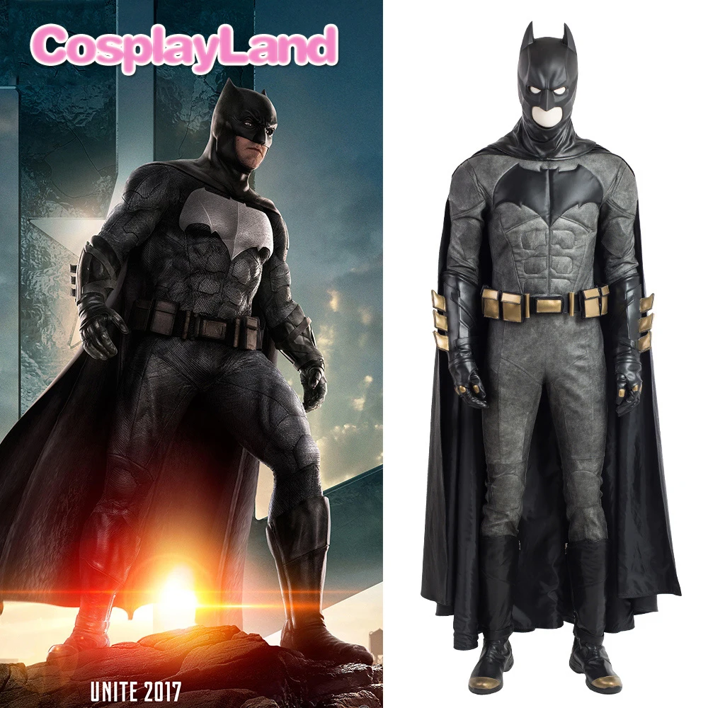 Disfraz de Batman para Halloween, traje de superhéroes para adultos, Batman,  Superman, Liga de la justicia, botas de disfraz de Batman, mono con capa,  hecho a medida - AliExpress Novedad y uso
