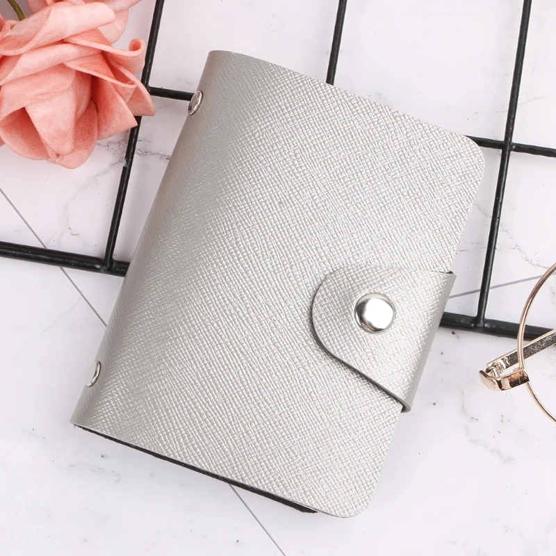 

Men Women 24 Cards ID Credit Card Holder Pocket Case Purse Wallet Gift Organizer