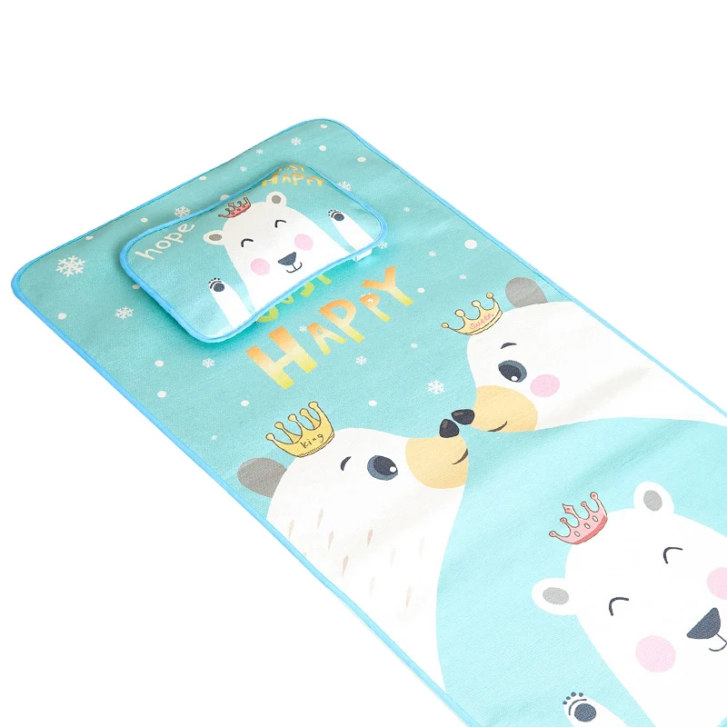 Baby Summer Cool Sleeping Mat Breathable Mattress Pads Toddler Crib Cot Cozy Nap Pads Infant Bed Mat Kindergarten Sleeping Pad Baby Summer Cool Sleeping Mat Breathable Mattress Pads Toddler Crib Cot Cozy Nap Pads Infant Bed Mat Kindergarten Sleeping Pad
