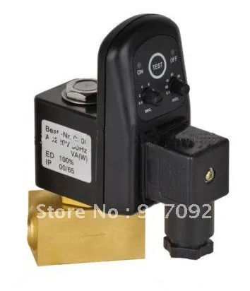 

1/4'' Electric Timer Solenoid Water Drain Valve Pipeline Water Systerm Control Valves 24-230V