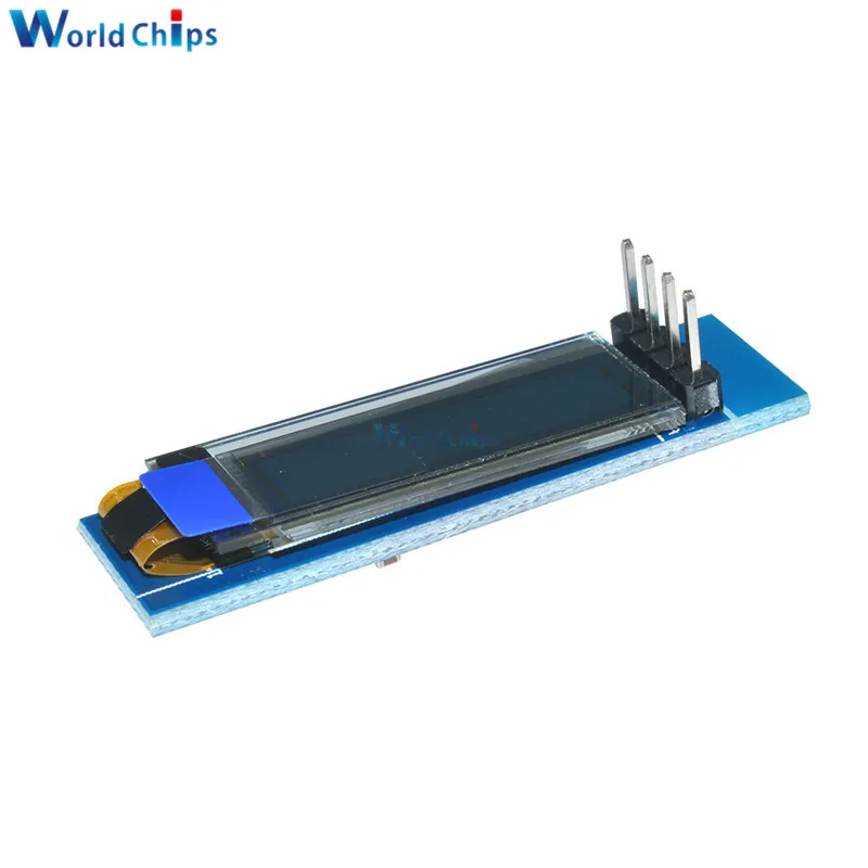 0,91 дюймов 128x32 IIC IEC белый OLED ЖК-дисплей DIY Oled модуль SSD1306 Драйвер IC DC 3,3 В 5 В для Arduino PIC