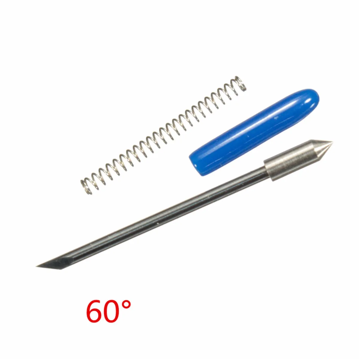 5PCS 60 Degrees Blades for Graphtec CB09 Vinyl Cutter Cutting Plotter+Springs Length 19mm Shank Diameter: 2mm/0.078&quot | Инструменты