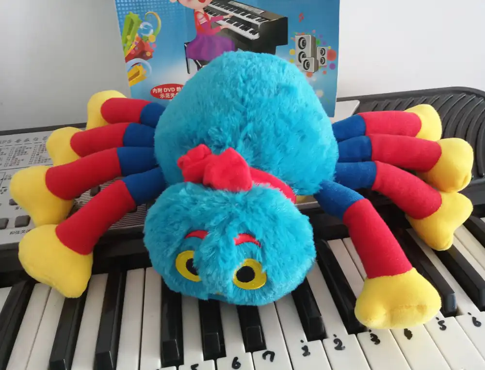 woolly spider soft toy