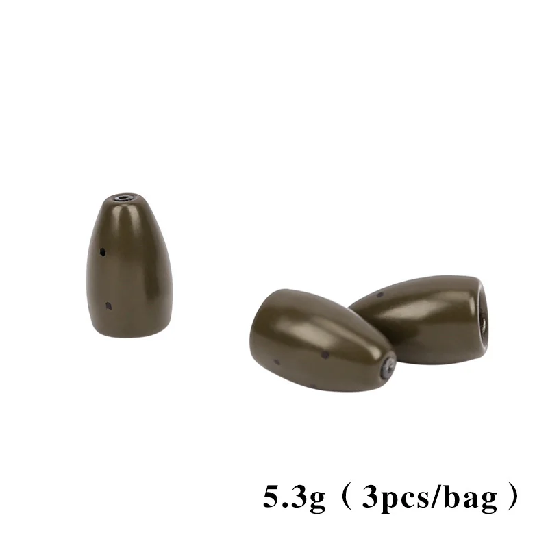 Вольфрамовые грузила TSURINOYA для рыбалки 3 5 г 7 г|fishing accessories|fishing tackletungsten sinker |