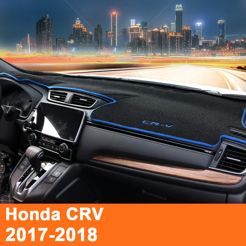 

Fit For Honda CRV 5th 2017 2018 Car Dashboard Cover Mat Avoid Light Pad Instrument Platform Dash Board Cushion Carpet Protector