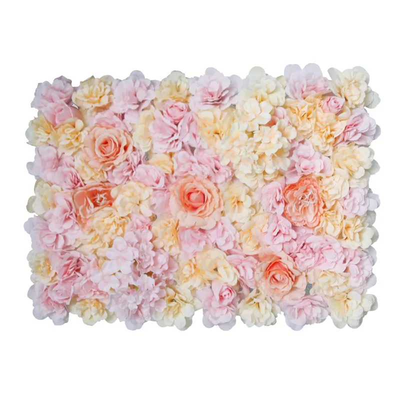 Искусственные цветы для свадьбы поддельные шелковые розы цветок стены DIY украшения цветочные стены фоны цветок рамка Свадебная вечеринка Декор - Цвет: Style 1