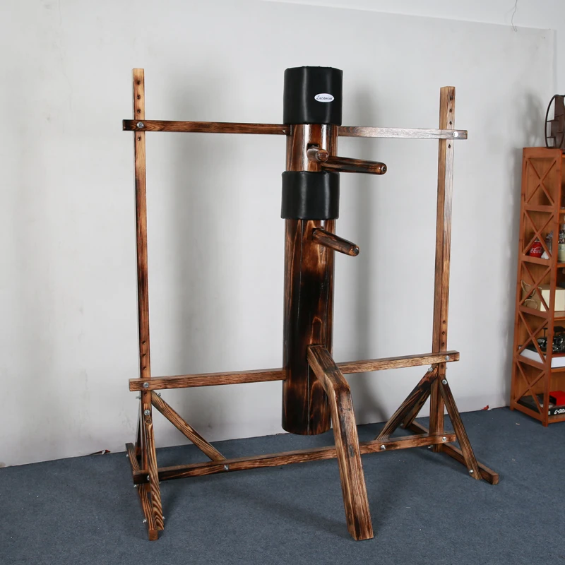 Wing chun wooden dummy plane walnut color