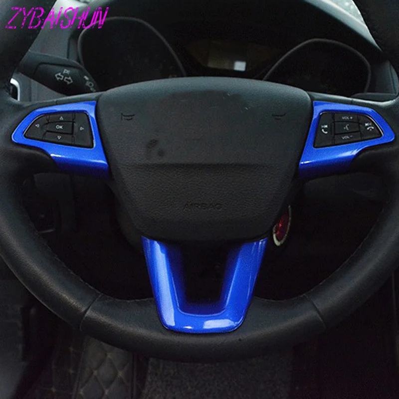 Накладка на рулевое колесо защитная накладка наклейки для Ford Focus 4 MK4 Ecosport Kuga Escape