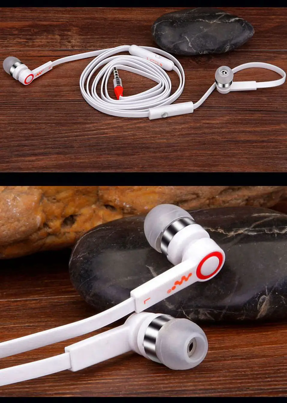 WhaY 3.5mm In-Ear Wired Earphone with Mic Hifi Stereo Headphones for iPhone Xiaomi Samsung PC MP3 Sport Earphone Gaming Headset  (11)
