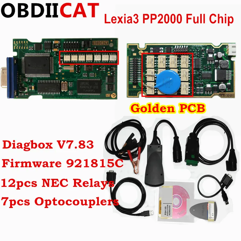 

Lexia3 PP2000 Diagbox V7.83 Full Chip 921815C Lexia 3 Scaner Automotriz Diagnostic Tool OBD2 Scanner For Ci-t-ro-en/P-eu-ge-ot
