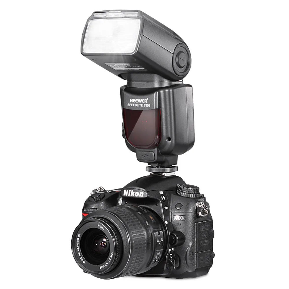 Набор для вспышки Neewer 750II TTL Speedlite с жестким диффузором 12 цветных фильтров Nikon D7200