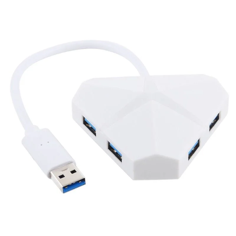 5 Гбит/с супер скорость 4 порта USB 3,0 концентратор адаптер кабель, около 20 см