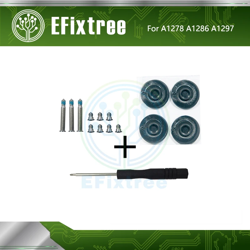 

10 Sets A1707 Screw Rubber Feet For Macbook Pro Retina 15" A1707 Bottom Case Housing Screws Sets EMC 3162 EMC 3072 2016 2017