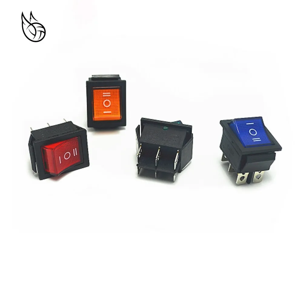Boat Marine Non-Illuminated Mom//Off//Mom White Rocker Switch SPST 3 Terminals 16A