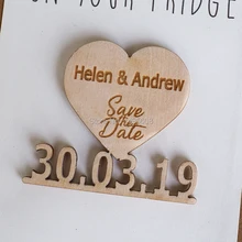 Сохранить дату | дерево сохранить дату | деревенский сохранить дату | сохранить дату магнит | деоеаянный магнит | Пользовательские сохранить дату