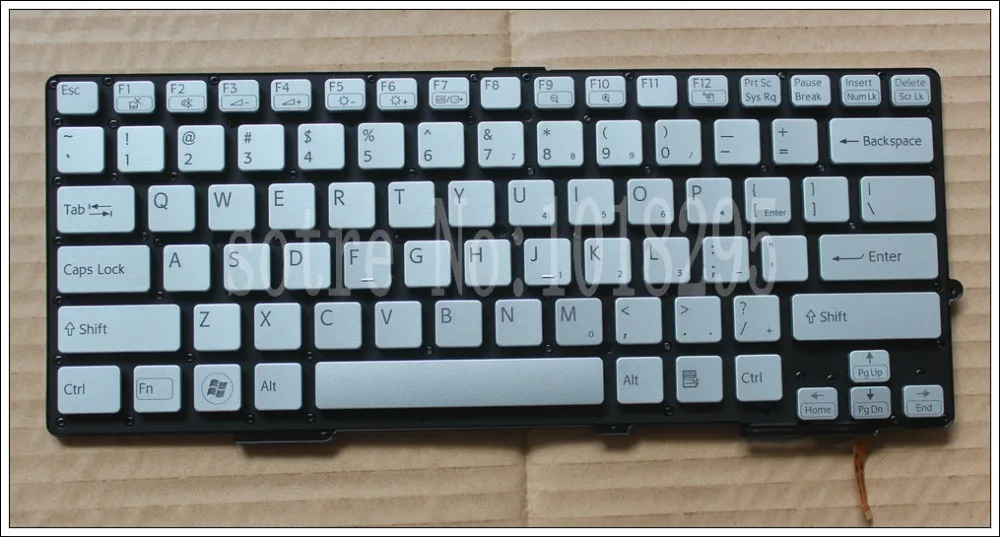 Новая клавиатура США для sony Vaio SVS13127PXB SVS13A290X SVS13A18GXB SVS13A190X