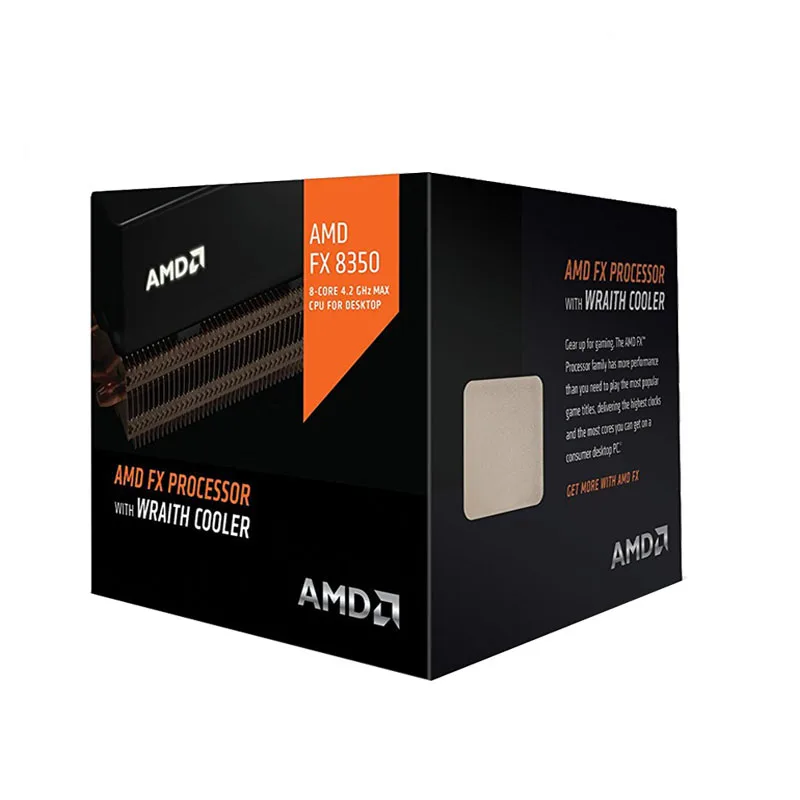Процессор AMD FX 8350 процессор в коробке с радиатором серии восемь ядер 4 0 ГГц