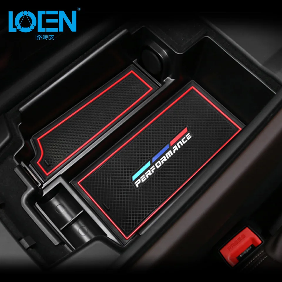 

LOEN Car Seat Armrest Storage Box Seat Crevice Storage Box for BMW 2011 2012 2013 2014 2015 2016 2017 2018 1 2 3 4 Series Sedan