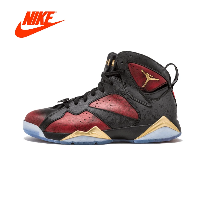 

Original NIKE Air Jordan 7 Retro DB "Doernbecher" Mens Basketball Shoes 2018 New Arrival Authentic Sneakers Breathable Outdoor