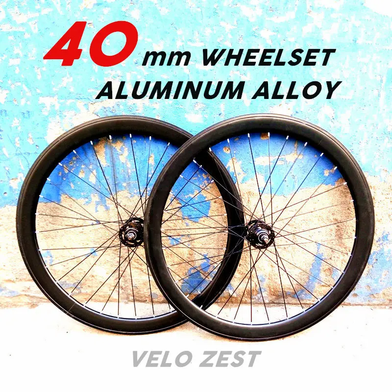 40mm alloy wheelset