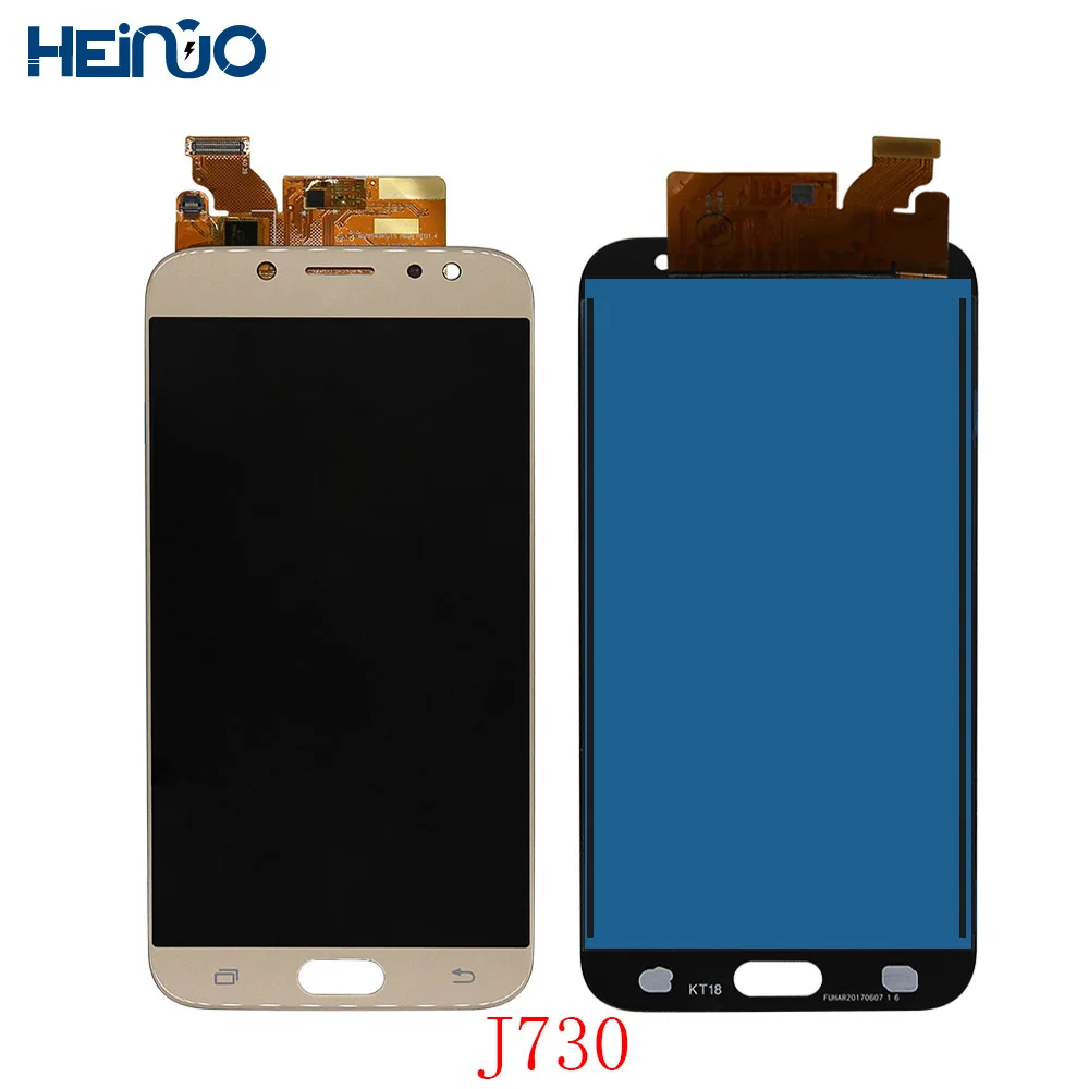 Можно настроить ЖК дисплей для samsung Galaxy J7 Pro 2017 J730 J730F Дисплей Сенсорный экран