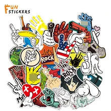 

Horror Anime Green Palm Tongue Teeth Waterproof Sticker Toy Laptop Mobile Phone Skateboard Guitar Luggage Bicycle Sticker A0070