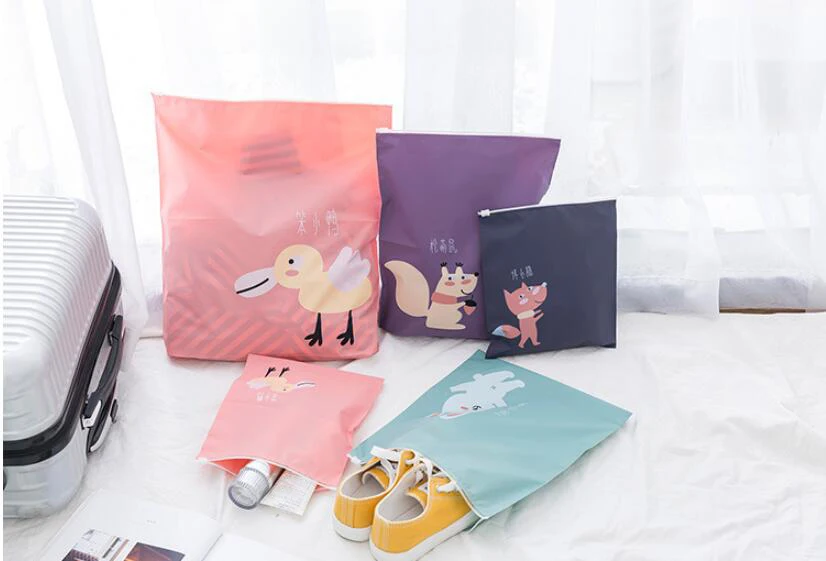 eTya Travel Organizer Portable Storage Pouch bag Women Men Waterproof Shoes Clothing Bags Drawstring Underwear Cosmetic Bags -