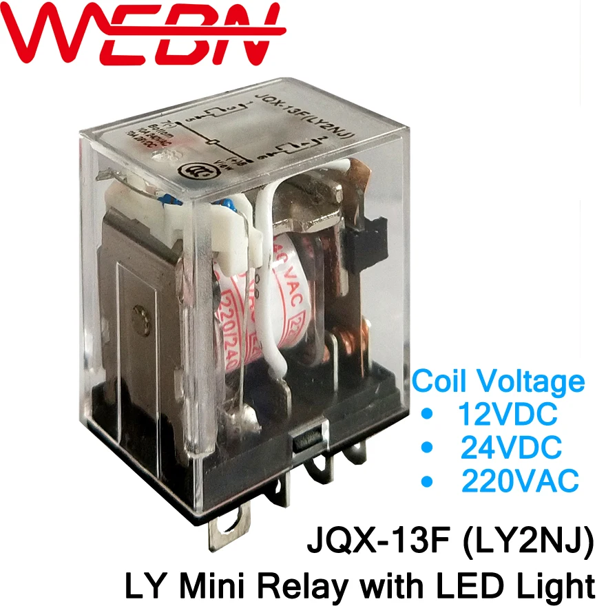 JQX 13F (LY2NJ) General Purpose Silver Contact Mini