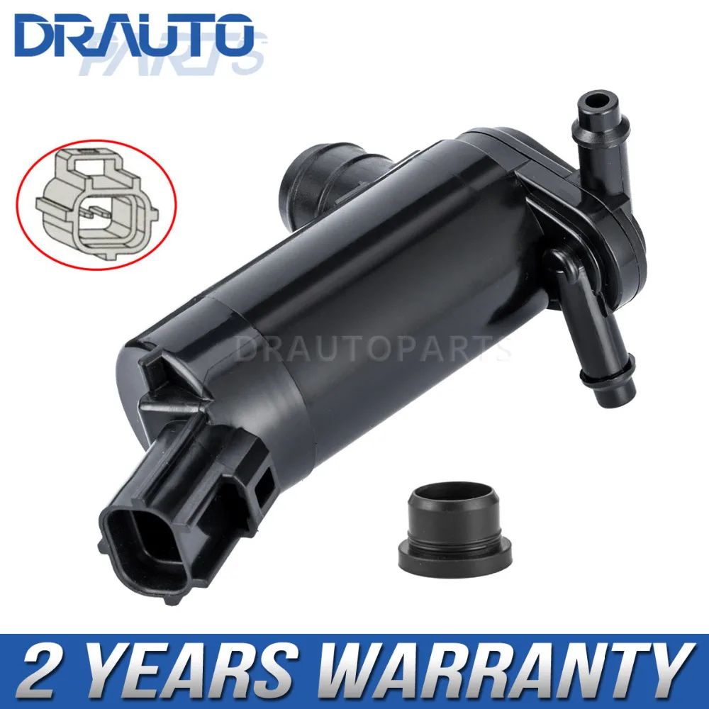 Front & Rear Windshield Wiper Washer Pump For Mercury Montego 2006 2007