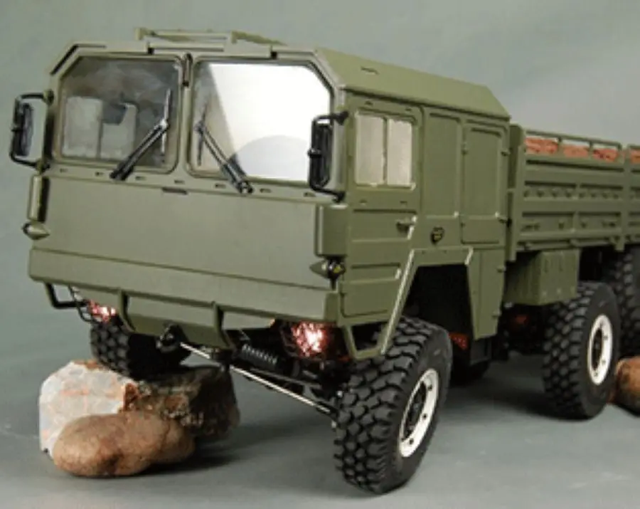 Rc car CROSS MC6 6X6 Military Off Road 6WD 1/12 Scale Tractor Truck
