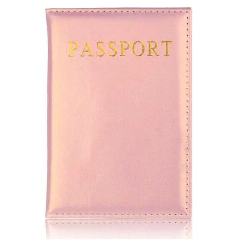 Bajo costo Marca lindo pasaporte Rusia Rosa pasaporte titular viaje cubre para pasaportes caso de las chicas para pasaporte de cuero de la PU nz3nqkjX