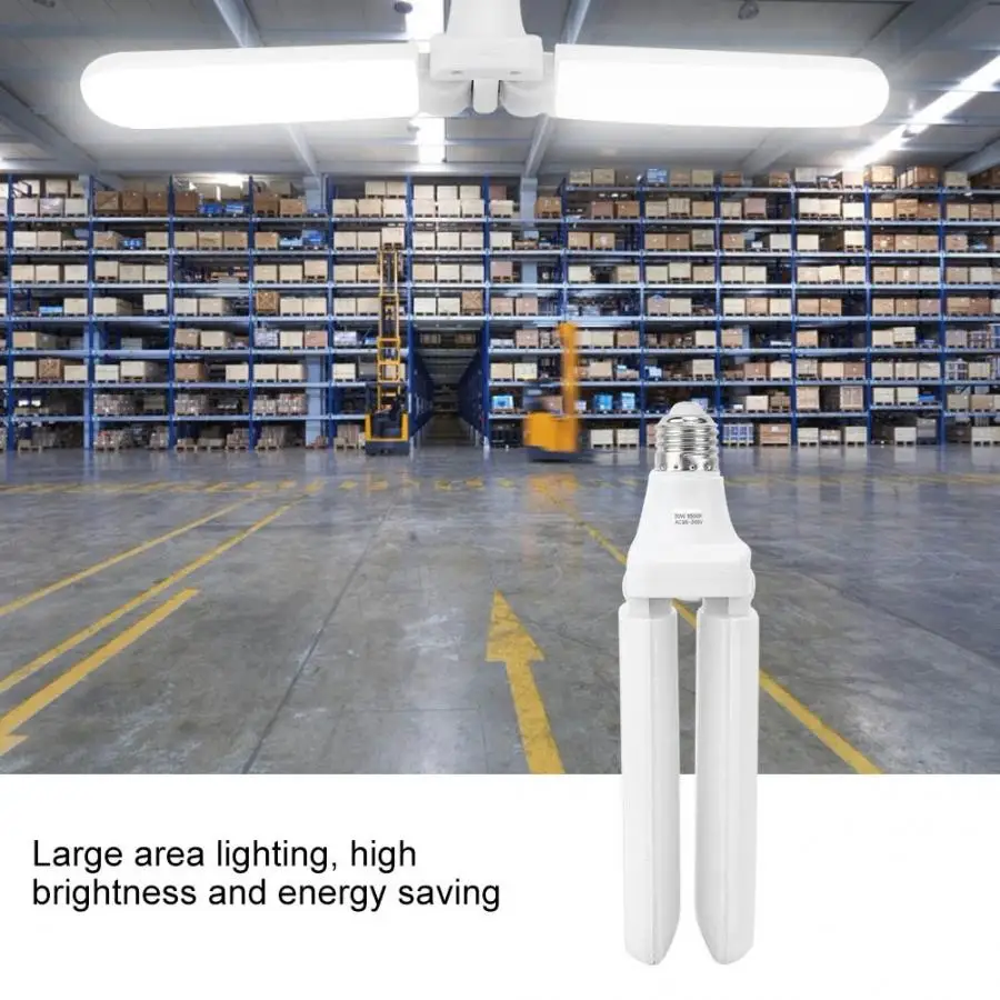 30W LED Ceiling Light Foldable 2 for Warehouse E27 AC95-265V Ceiling Light SMD2835 6500K