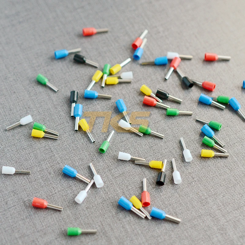 

E1008 crimping insulated ferrules wire connector and wire terminal Pin end terminal for 1000pcs/lot