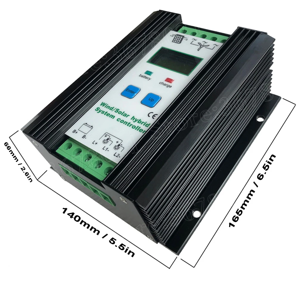Гибридный контроллер для солнечной энергии 80 А 1200 Вт MPPT 400 ветрогенератор 800 12 В 24