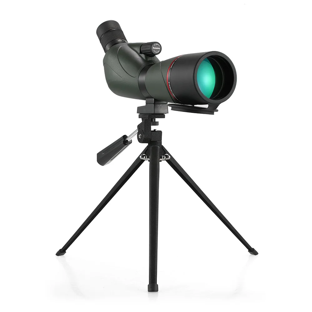 15 45x60 Angled Spotting Scope BaK4 Waterproof Fogproof Portable Travel