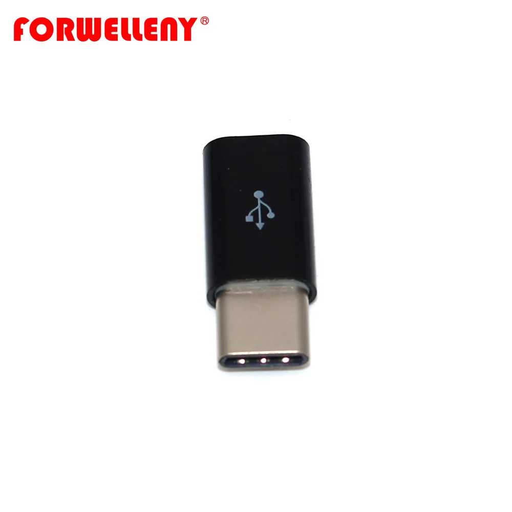 USB 3.1 Tipe C untuk Micro USB Adaptor Converter Konektor USB-C untuk Xiaomi Huawei LG Tipe C Ponsel